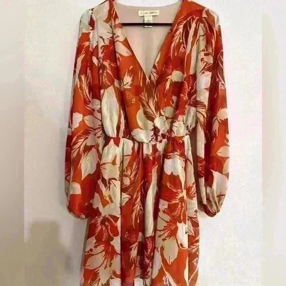 Flying Tomato “Spread Your Wings” Woven Mini Dress